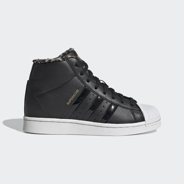 adidas Superstar Up Shoes - Black 