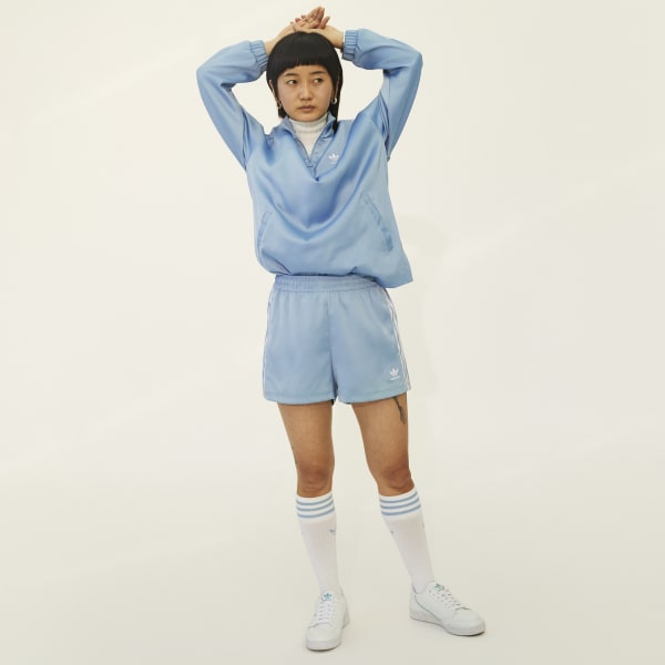 Azul Chaqueta Deportiva Adicolor Classics Satén IZQ93