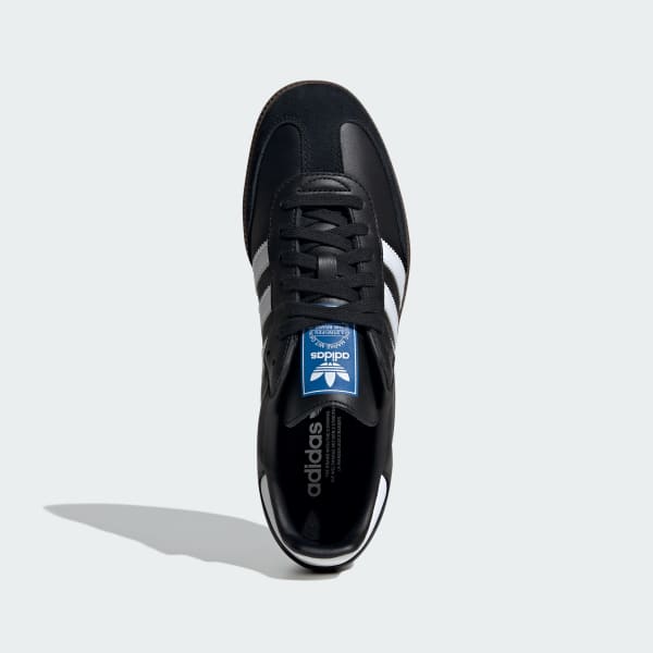 純正特売adidas Samba OG Black White Gum 22.0 サンバ 靴