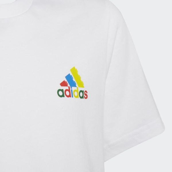 White adidas x LEGO® VIDIYO™ Graphic T-Shirt V1956