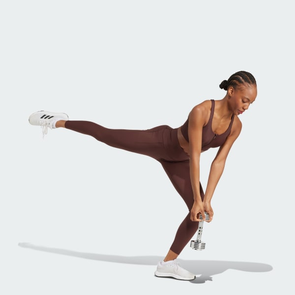 สีน้ำตาล บราซัพพอร์ตระดับสูงแต่งซิป TLRD Impact Luxe