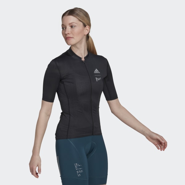 Binnenshuis kwaadheid de vrije loop geven omhelzing adidas The Parley Fietsshirt met Korte Mouwen - zwart | adidas Belgium