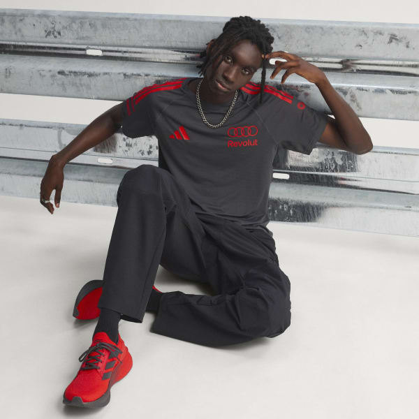 Negro PLAYERA MECÁNICOS AUDI REVOLUT F1 TEAM