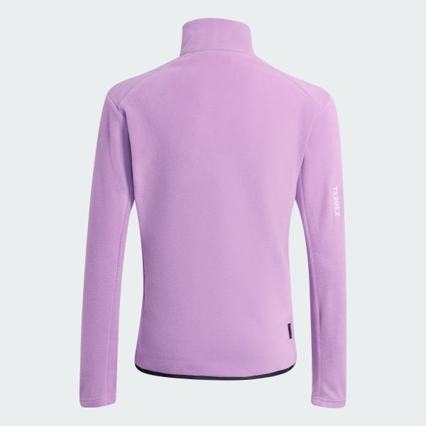 adidas Terrex Kids Multi Full-Zip Fleece - Purple | Free Shipping