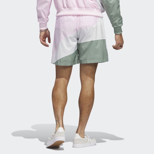 adidas Swirl Woven Shorts Pink adidas Belgium