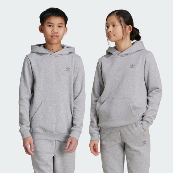 Youth grey hoodie top