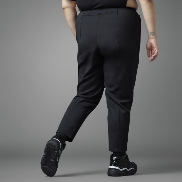 Black Collective Power Extra Slim Tracksuit Bottoms (Plus Size)