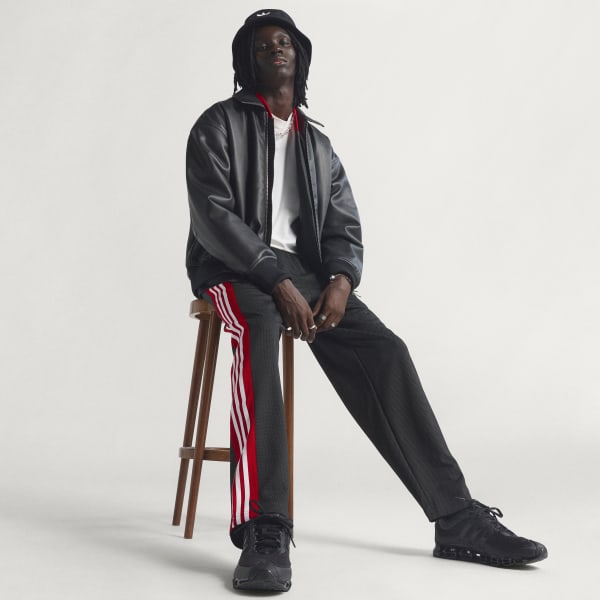 Negro PANTALÓN HOLGADO DE MALLA