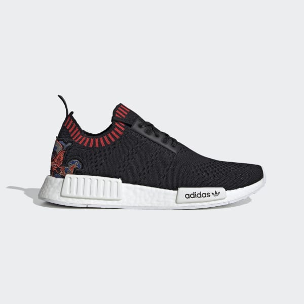 adidas NMD_R1 Primeknit Shoes - Black 