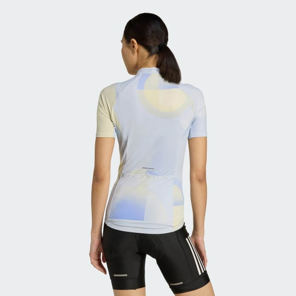 Blue Essentials 3-Stripes Light In Motion Graphic Jersey