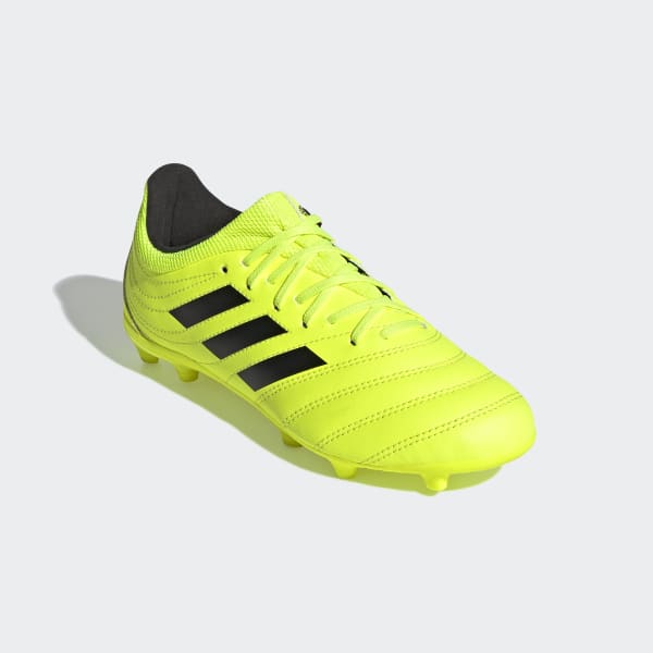 Yellow Copa 19.3 Firm Ground Boots