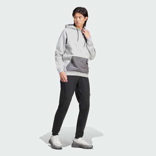 Grau Hoodie