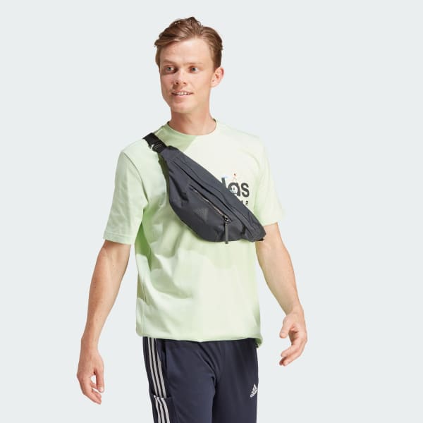 Verde Camiseta Estampada Landscape Sportswear