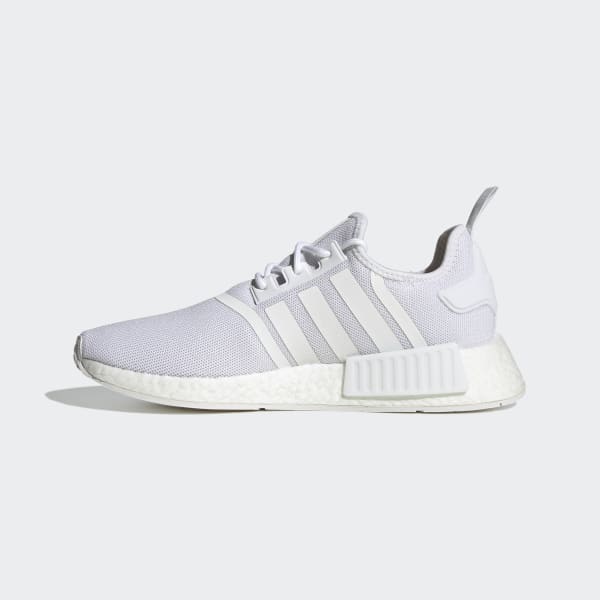 Adidas Men's NMD_R1 Primeblue Shoes - White - Size 7