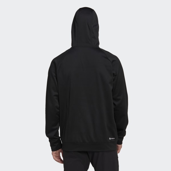 Zwart AEROREADY Game and Go Big Logo Hoodie TO644