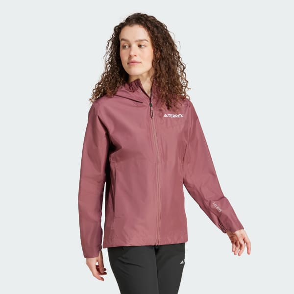 Burgundy Chaqueta Terrex Multi 2.5L RAIN.RDY