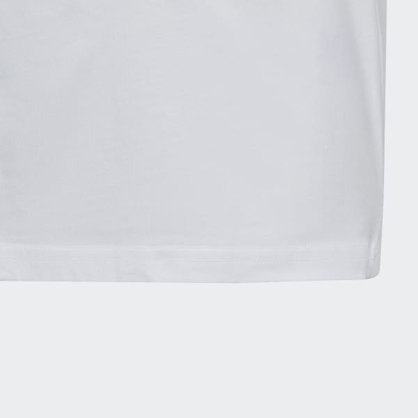 wit Essentials Big Logo Katoenen T-shirt