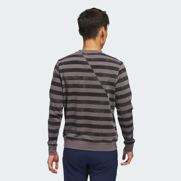 Grey Ultimate365 Printed Crewneck Sweatshirt