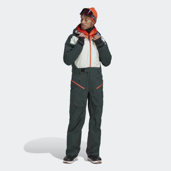 adidas Terrex 3-Layer GORE-TEX Snow Suit - Green | adidas Canada