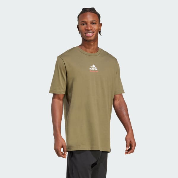 Verde Playera Graphic Memories Of Sport Gallery