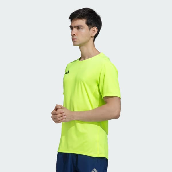Green Adizero Essentials Running Tee
