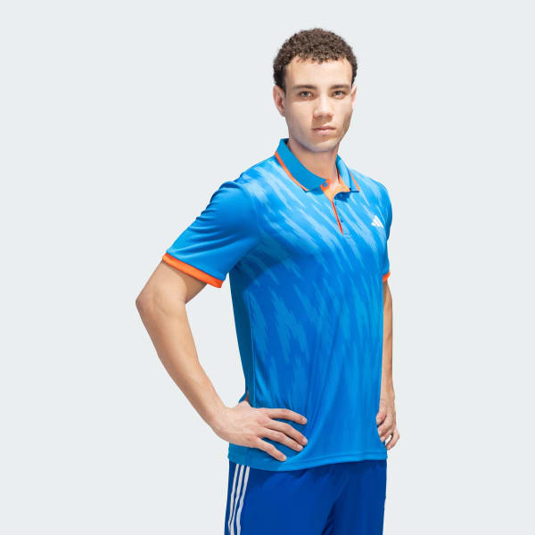 Blue adidas Polo Shirt