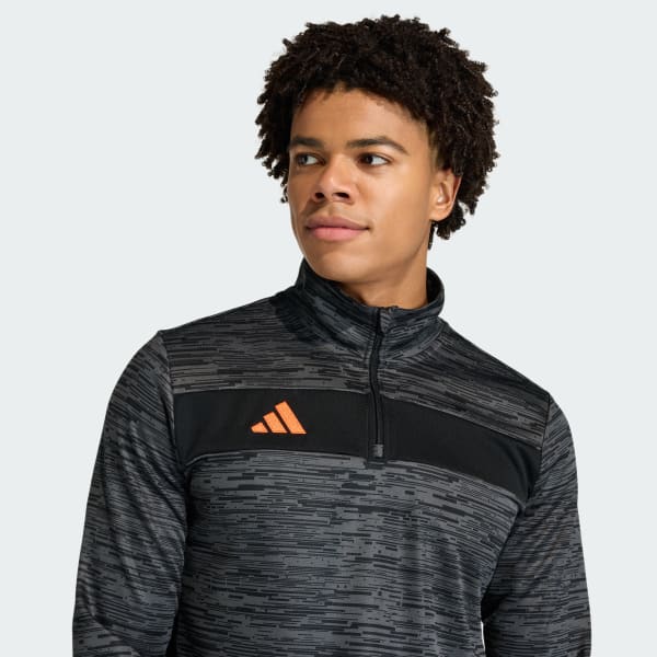 Black TIRO25 ESSENTIALS TRAINING TOP