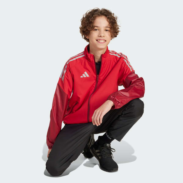 レッド ウインドジャケット キッズ