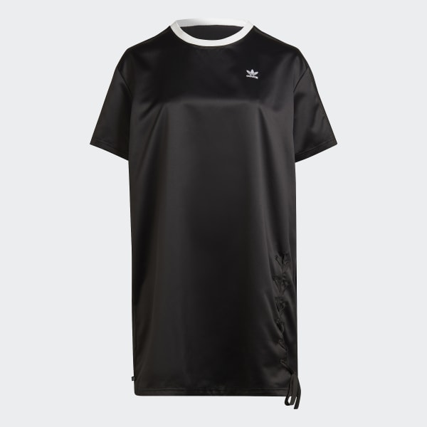 Negro Vestido camiseta Always Original Laced (Tallas grandes) LE471