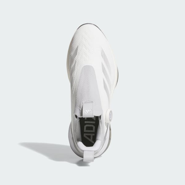 สีขาว รองเท้ากอล์ฟแบบไร้ปุ่ม Adizero ZG Boa