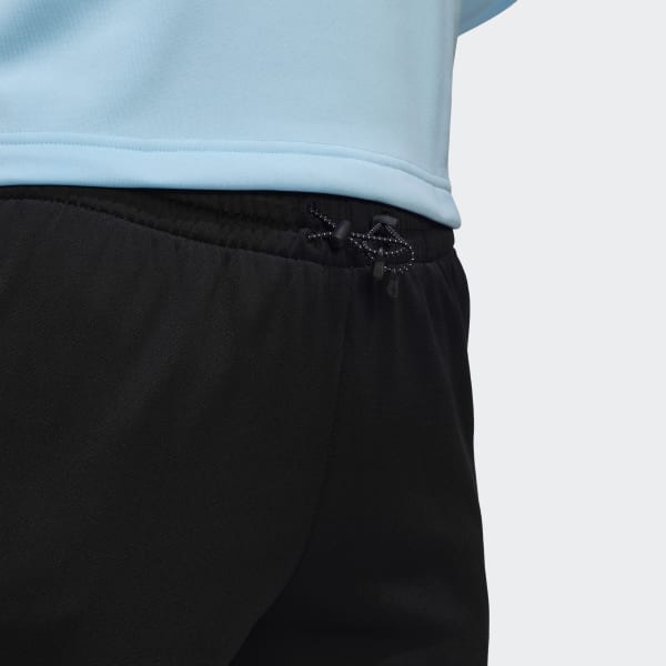 Black AEROREADY Tapered Joggers RO243