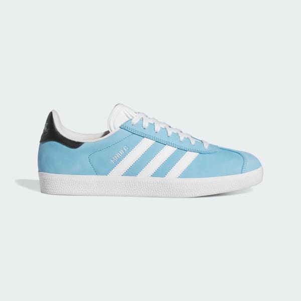 White adidas gazelle mens top