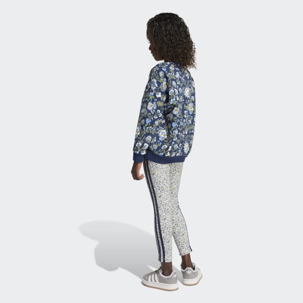 adidas Originals X Liberty London Crew Leggings Set Kids - Blue