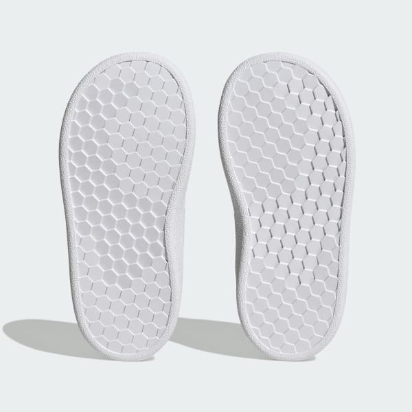 Hvid Advantage Lifestyle Court Two Hook-and-Loop-sko