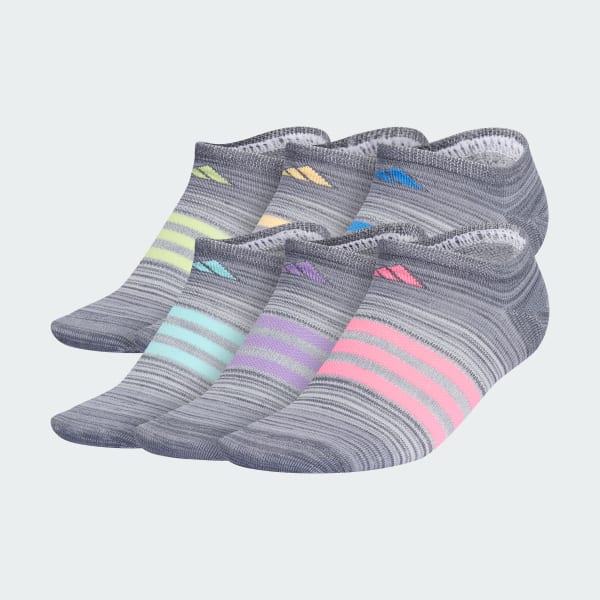 Girl s Superlite Ombre 2.0 6 Pack No Show Socks
