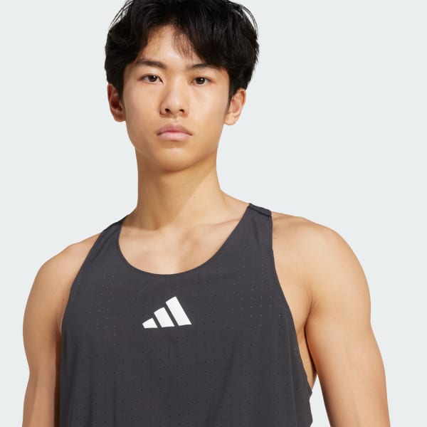 adidas Adizero Road to Records Singlet - Black | adidas Finland