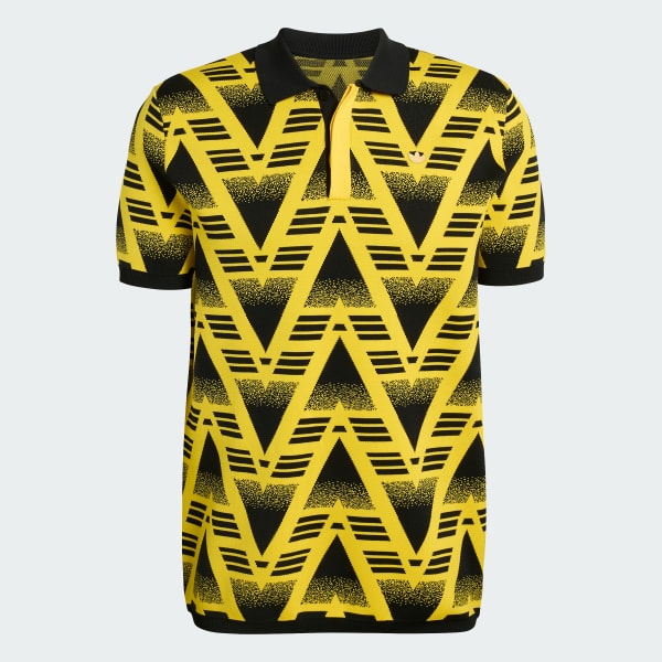 Jaune POLO MAILLE FULLY FASHION