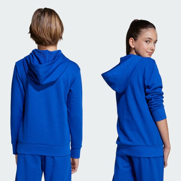 Azul Buzo con Capucha Essentials Niños
