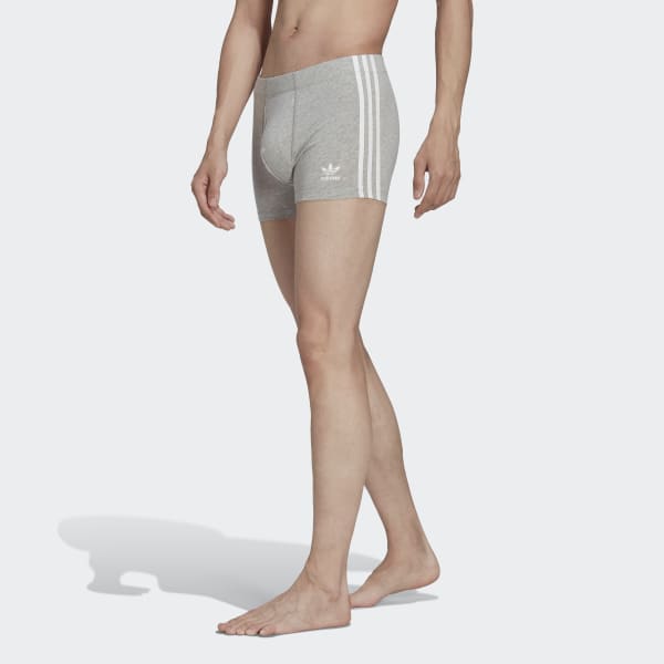 modrá Boxerky Comfort Flex Cotton 3-Stripes HPN17