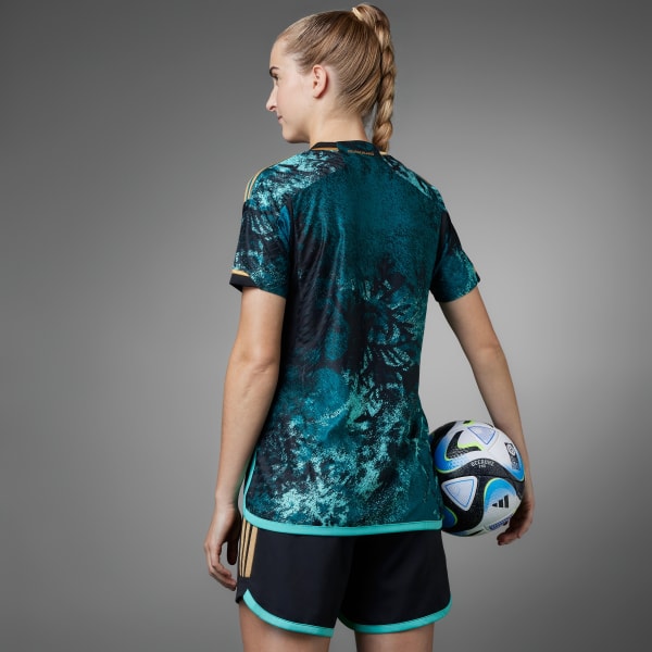 Turkis Tyskland Women's Team 23 Authentic Bortetrøye