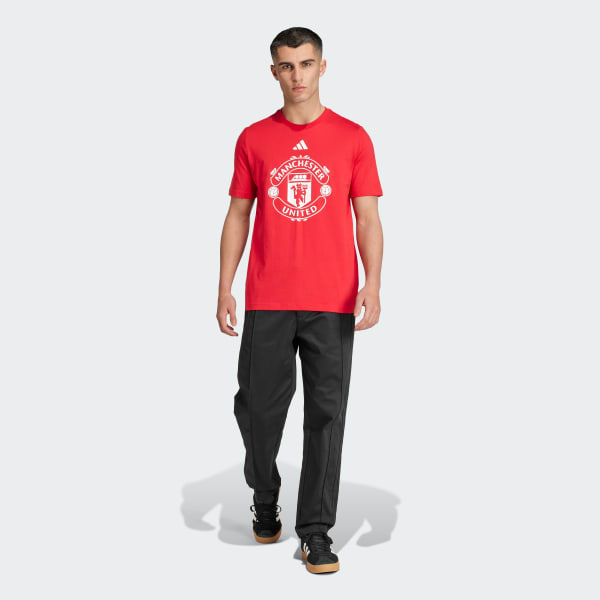 rouge T-shirt graphique Manchester United DNA