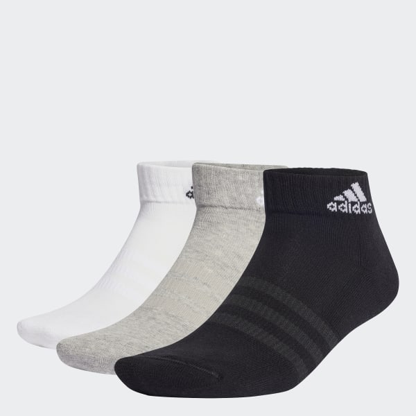 Grau Cushioned Sportswear Ankle Socken, 6 Paar