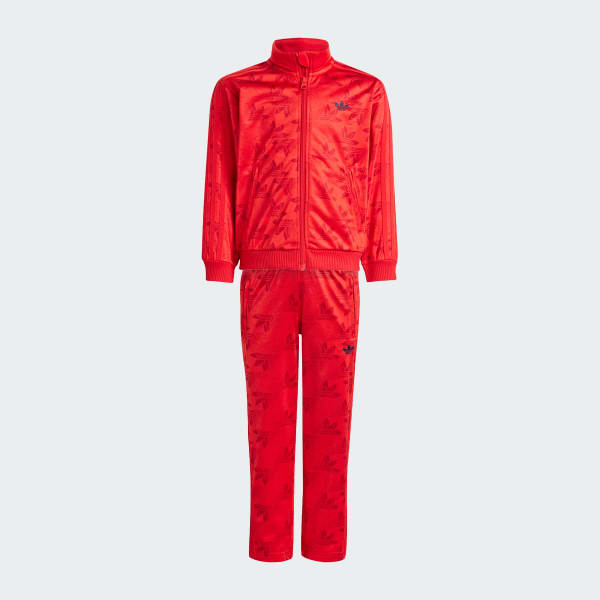 Vermelho Agasalho Firebird Monogram AOP Infantil