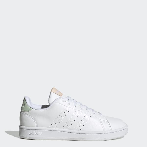 White adidas cloudfoam advantage top