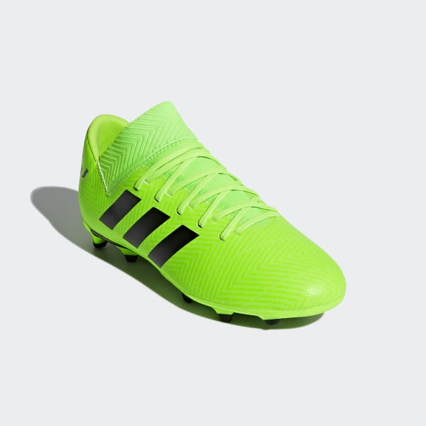 tenis adidas verdes futbol