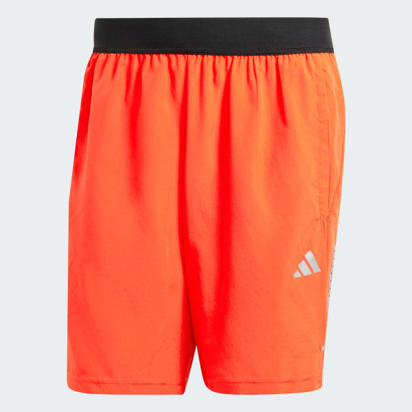 Orange Gym Training Shorts