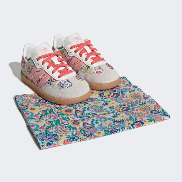 vícebarevná Boty Samba OG x Liberty London Elastic Lace Kids