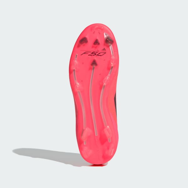 Rosa F50 Pro Firm Ground Fotbollsskor Barn