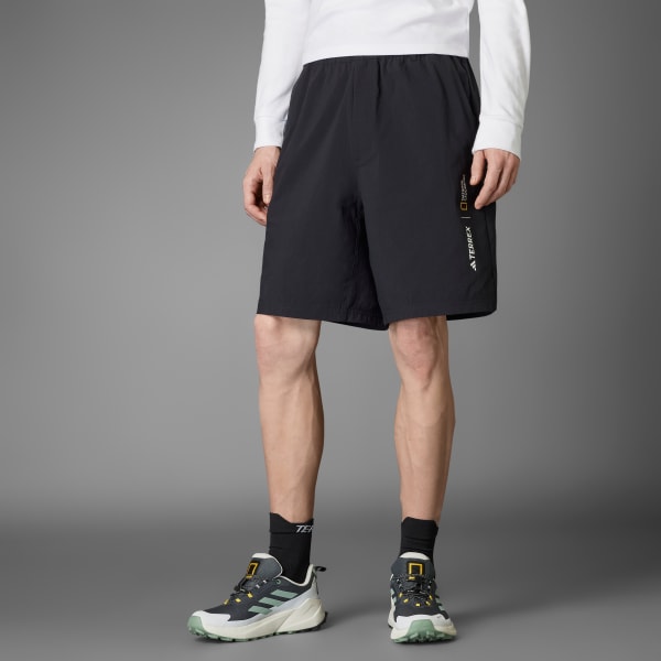 ブラック ナショナル ジオグラフィック WIND. RDY ショーツ