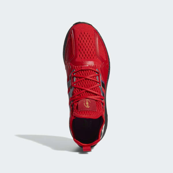new red adidas sneakers